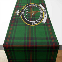 Clan Clan Clan Orrock Tartan Crest Table Runner Cotton XP95 Orrock Tartan Tartan Table Runner   