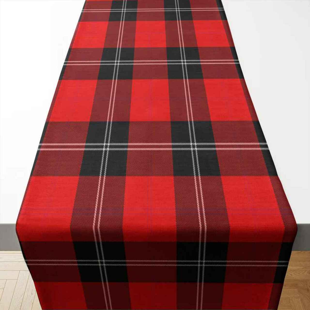 Clan Ramsay Modern Tartan Table Runner Cotton ZT71 Ramsay Modern Tartan Tartan Table Runner   