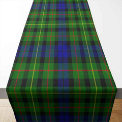 Clan Rollo Modern Tartan Table Runner Cotton BD16 Rollo Modern Tartan Tartan Table Runner   