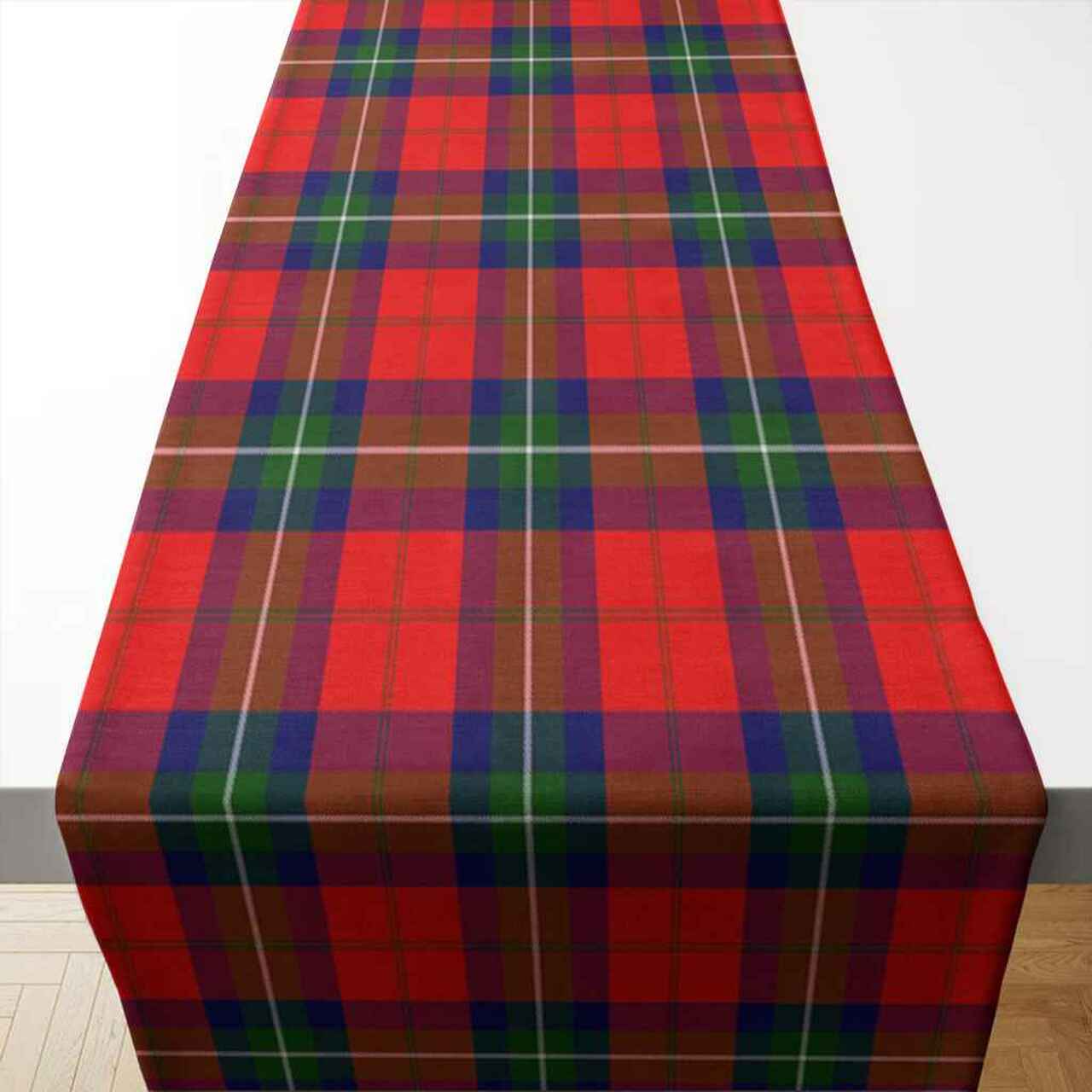 Clan Ruthven Modern Tartan Table Runner Cotton VC23 Ruthven Modern Tartan Tartan Table Runner   