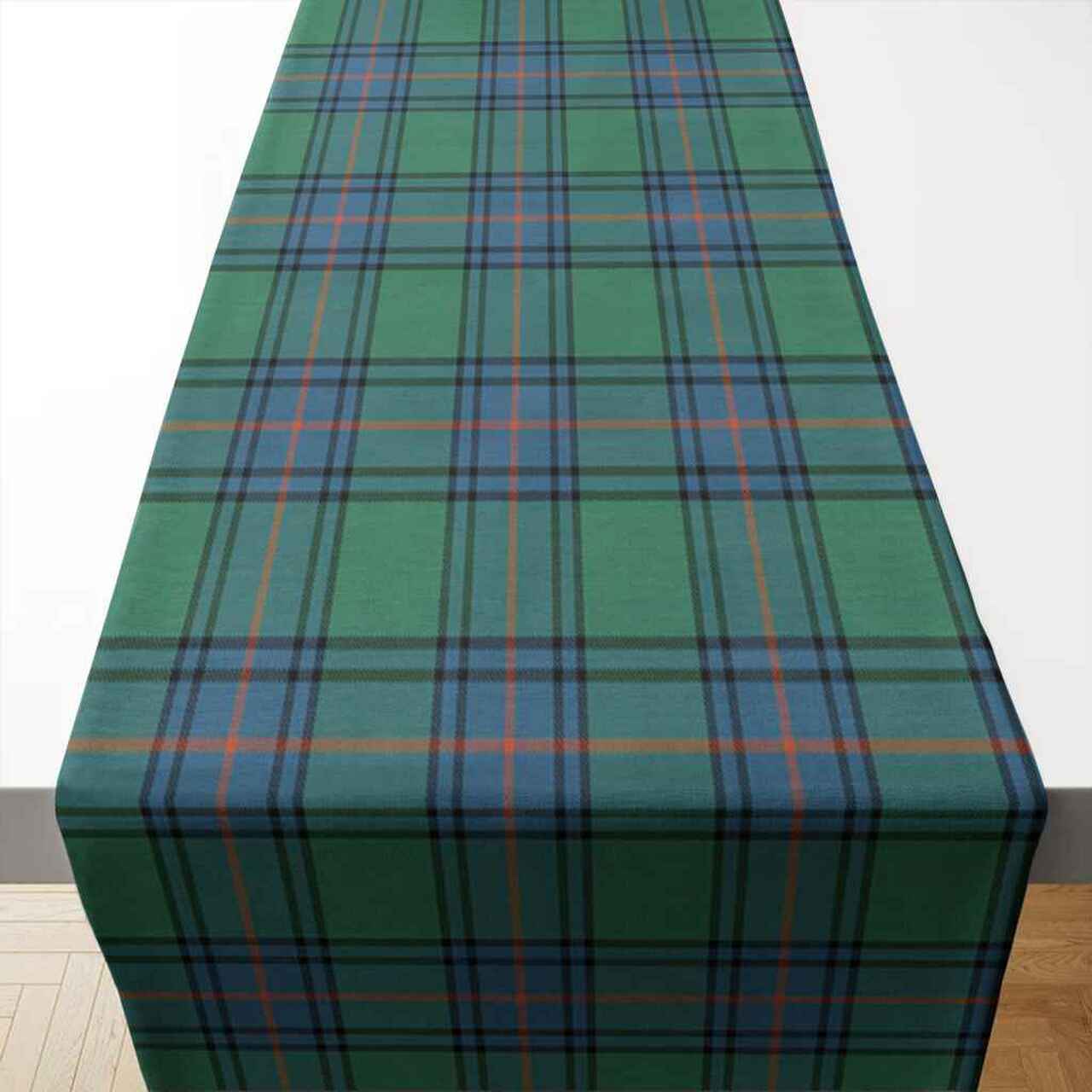 Clan Shaw Ancient Tartan Table Runner Cotton EO96 Shaw Ancient Tartan Tartan Table Runner   