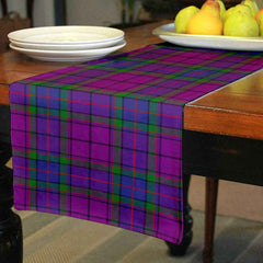 Clan Wardlaw Modern Tartan Table Runner Cotton WD27 Wardlaw Modern Tartan Tartan Table Runner   