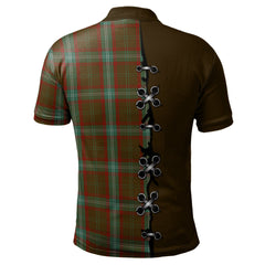 Clan Seton Hunting Tartan Polo Shirt - Lion Rampant And Celtic Thistle Style CW73 Seton Hunting Tartan Tartan Polo   