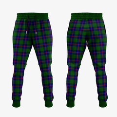 Clan Shaw Modern Tartan Crest Jogger Sweatpants DD25 Clan Shaw Tartan Today   