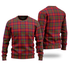 Clan Shaw Red Modern Tartan Christmas Ugly Sweater MC43 Shaw Red Modern Tartan Tartan Sweater   