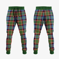 Clan Stirling Bannockburn Tartan Crest Jogger Sweatpants JM61 Clan Stirling Tartan Today   