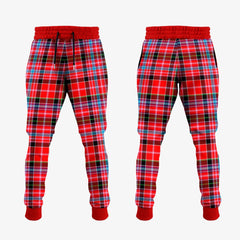 Clan Straiton Tartan Crest Jogger Sweatpants PZ97 Clan Rait Tartan Today   