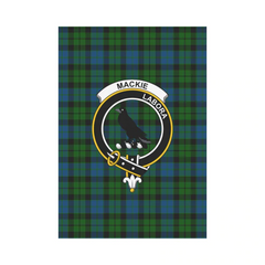 Clan MacKie Tartan Crest Garden Flag HY23 Clan Mackie Tartan Today   