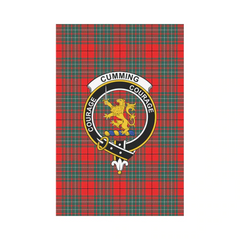 Clan Cumming Modern Tartan Crest Garden Flag RQ65 Clan Cumming Tartan Today   