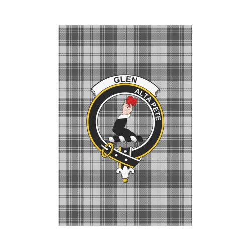 Clan Glen Tartan Crest Garden Flag OC37 Clan Glen Tartan Today   