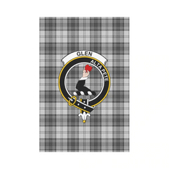 Clan Glen Tartan Crest Garden Flag OC37 Clan Glen Tartan Today   