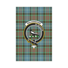 Clan Walkinshaw Tartan Crest Garden Flag DA24 Clan Shaw Tartan Today   