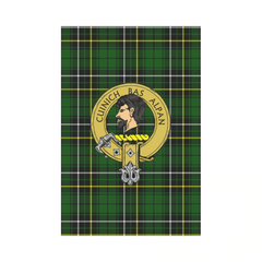 Clan Clan MacAlpine Modern Tartan Crest Garden Flag ET76 Clan MacAlpine Tartan Today   