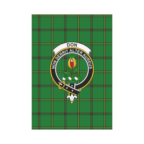 Clan Don (Tribe-Of-Mar) Tartan Crest Garden Flag NO69 Clan Mar Tartan Today   