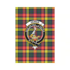 Clan Dewar Tartan Crest Garden Flag FS19 Clan Dewar Tartan Today   