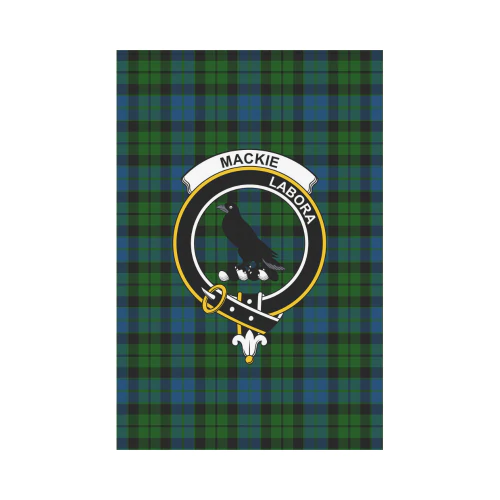 Clan MacKie Tartan Crest Garden Flag HY23 Clan Mackie Tartan Today   