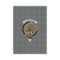 Clan Gladstone Tartan Crest Garden Flag WC63 Clan Garden Tartan Today   