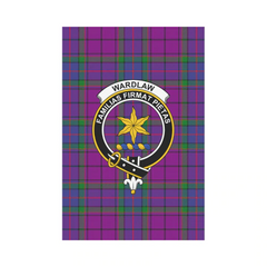 Clan Wardlaw Tartan Crest Garden Flag OB92 Clan Wardlaw Tartan Today   