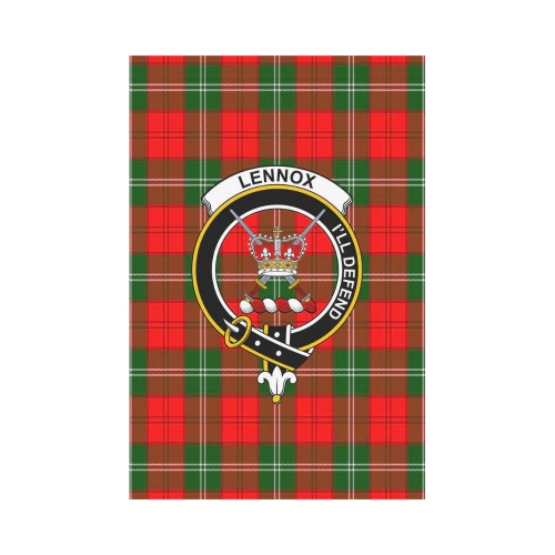 Clan Lennox Kincaid Tartan Crest Garden Flag AL66 Clan Lennox Tartan Today   