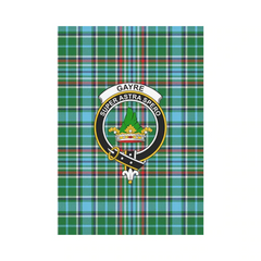 Clan Gayre Tartan Crest Garden Flag YZ89 Clan Gayre Tartan Today   