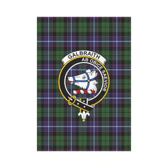 Clan Galbraith Modern Tartan Crest Garden Flag DM80 Clan Rait Tartan Today   
