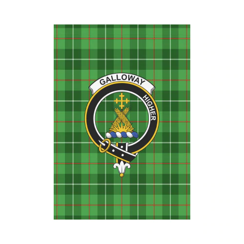 Clan Galloway District Tartan Crest Garden Flag TV80 Clan Galloway Tartan Today   