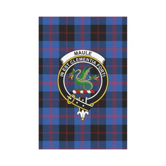 Clan Maule Tartan Crest Garden Flag KE84 Clan Maule Tartan Today   