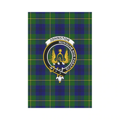 Clan Johnston Tartan Crest Garden Flag WF74 Clan Johnston Tartan Today   