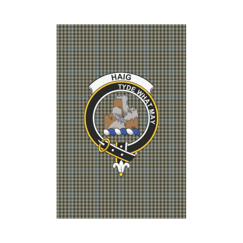 Clan Haig Check Tartan Crest Garden Flag UU98 Clan Haig Tartan Today   