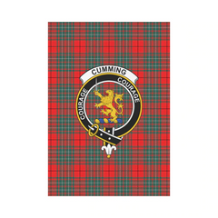 Clan Cumming Modern Tartan Crest Garden Flag RQ65 Clan Cumming Tartan Today   