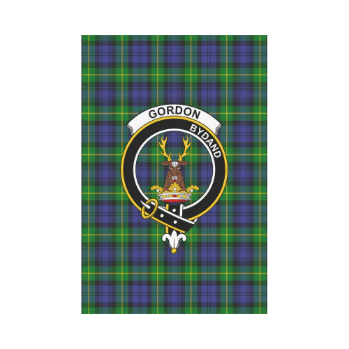 Clan Gordon Modern Tartan Crest Garden Flag IU73 Clan Gordon Tartan Today   