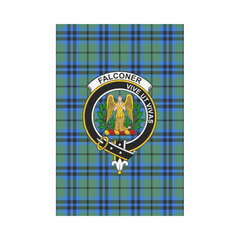 Clan Falconer Tartan Crest Garden Flag SP40 Clan Falconer Tartan Today   