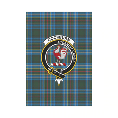 Clan Cockburn Modern Tartan Crest Garden Flag UG67 Clan Cockburn Tartan Today   