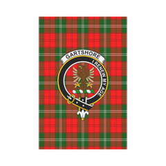 Clan Gartshore Tartan Crest Garden Flag BA98 Clan Gartshore Tartan Today   