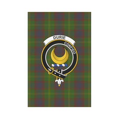 Clan Durie Tartan Crest Garden Flag NY90 Clan Durie Tartan Today   