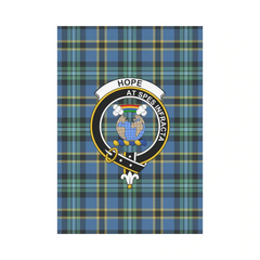 Clan Hope Tartan Crest Garden Flag TI27 Clan Hope Tartan Today   