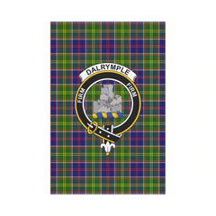 Clan Dalrymple Tartan Crest Garden Flag UC67 Clan Dalrymple Tartan Today   