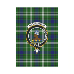 Clan Haliburton Glen Tartan Crest Garden Flag BY69 Clan Haliburton Tartan Today   