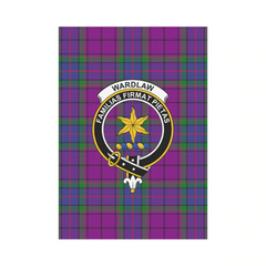 Clan Wardlaw Tartan Crest Garden Flag OB92 Clan Wardlaw Tartan Today   