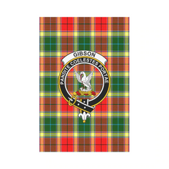 Clan Gibbs Tartan Crest Garden Flag AX85 Clan Gibbs Tartan Today   