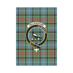 Clan Walkinshaw Tartan Crest Garden Flag DA24 Clan Shaw Tartan Today   