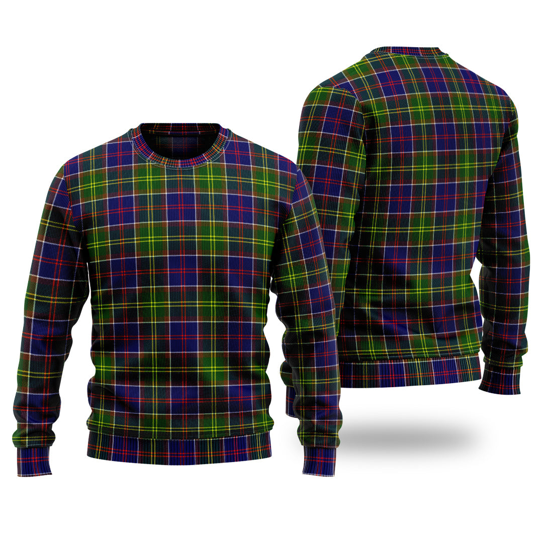 Clan Whitefoord Modern Tartan Christmas Ugly Sweater WV89 Whitefoord Modern Tartan Tartan Sweater   