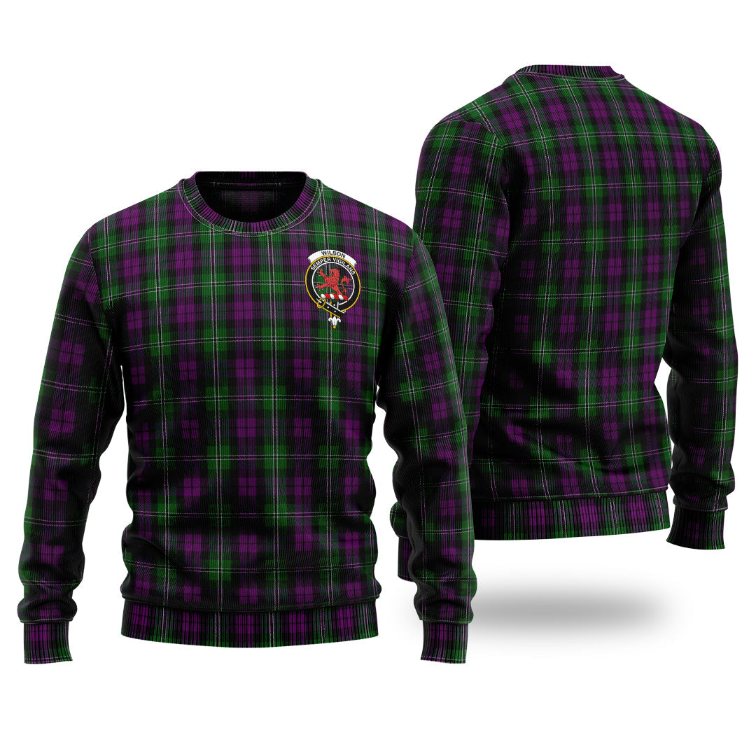 Clan Wilson Tartan Christmas Ugly Sweater WC28 Wilson Tartan Tartan Sweater   