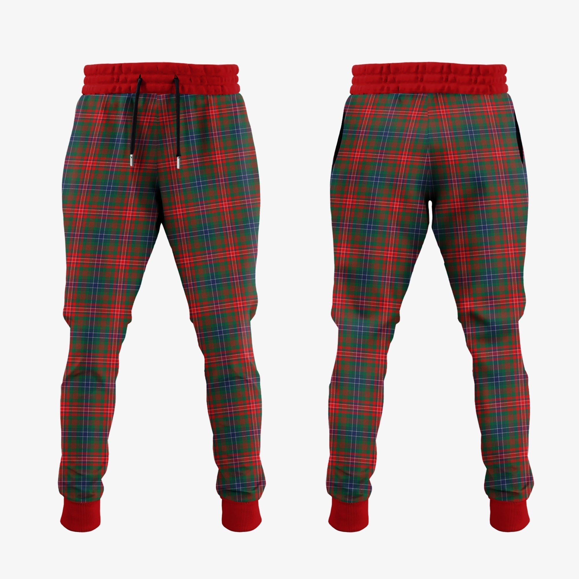 Clan Wilson Modern Tartan Crest Jogger Sweatpants TP61 Clan Wilson Tartan Today   